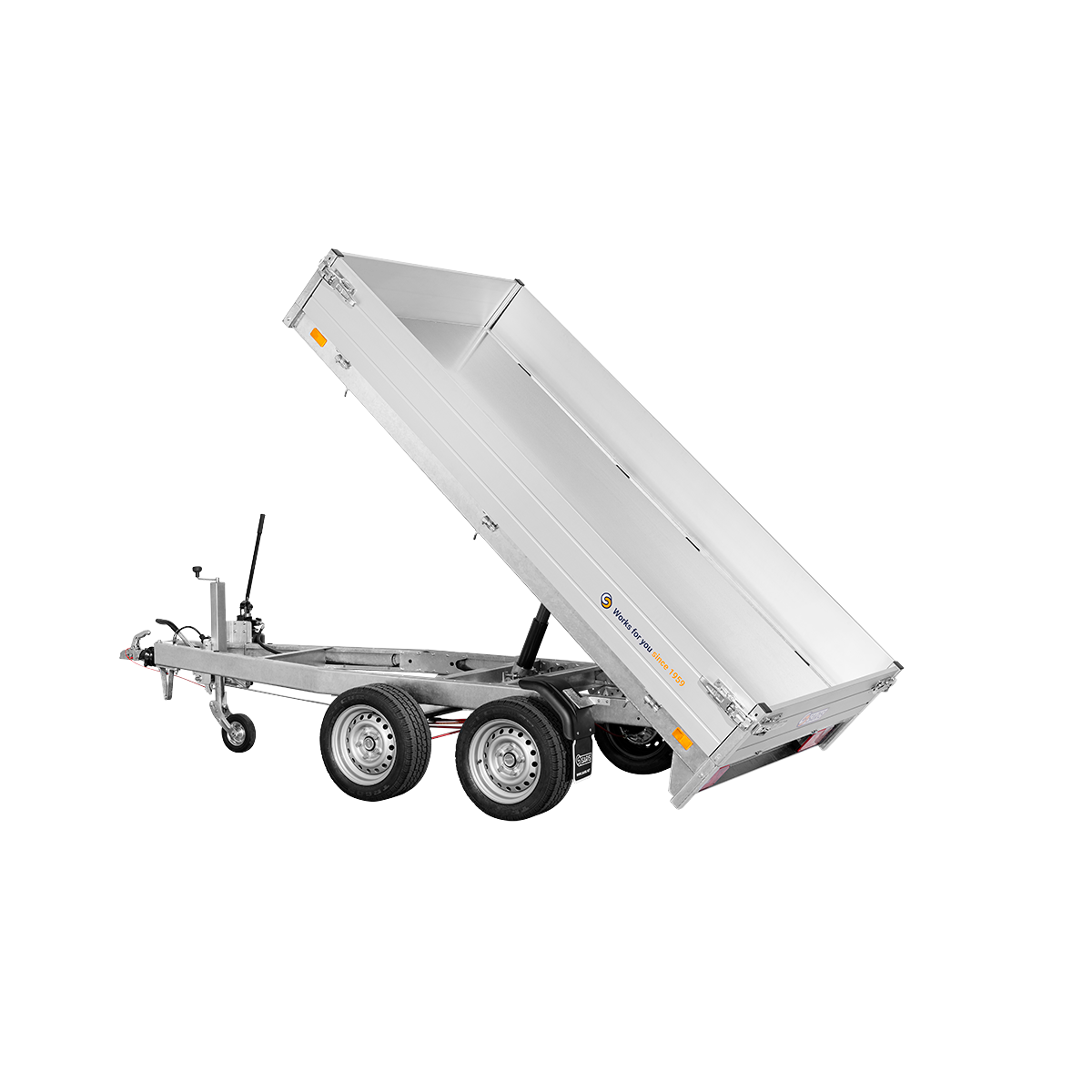 BENNE saris 276X150 2000kgs pompe manuelle 27615020002