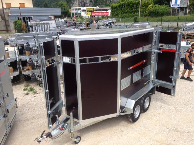 Remorques bétaillères Jalon B06011- JPA 20 BOVIN