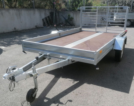 Remorque utilitaire Plateau multi-transport Boro BOP 737- 500/750 Kgs