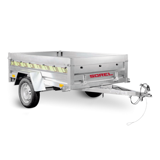 Remorque bagagère Sorel R200 Gamme Rustique 750Kg