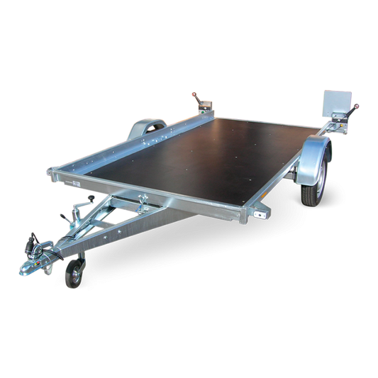 Remorque Sorel PJ306F750 Gamme Parcs et loisirs