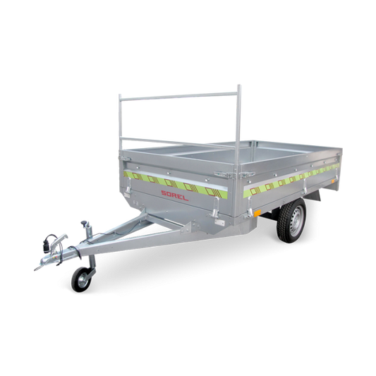 Remorque bagagère Sorel N260 Gamme Nordika Utilitaire