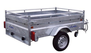 Remorque LIDER robust freinée, 750Kg