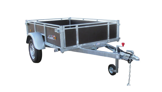 LIDER bois 2.50 mètres, 1 essieu, 750Kg